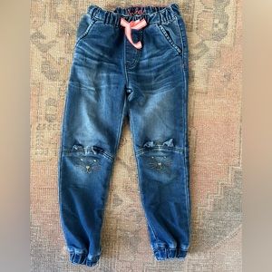 Mini Boden Cat Jeans - adorable! Size 6